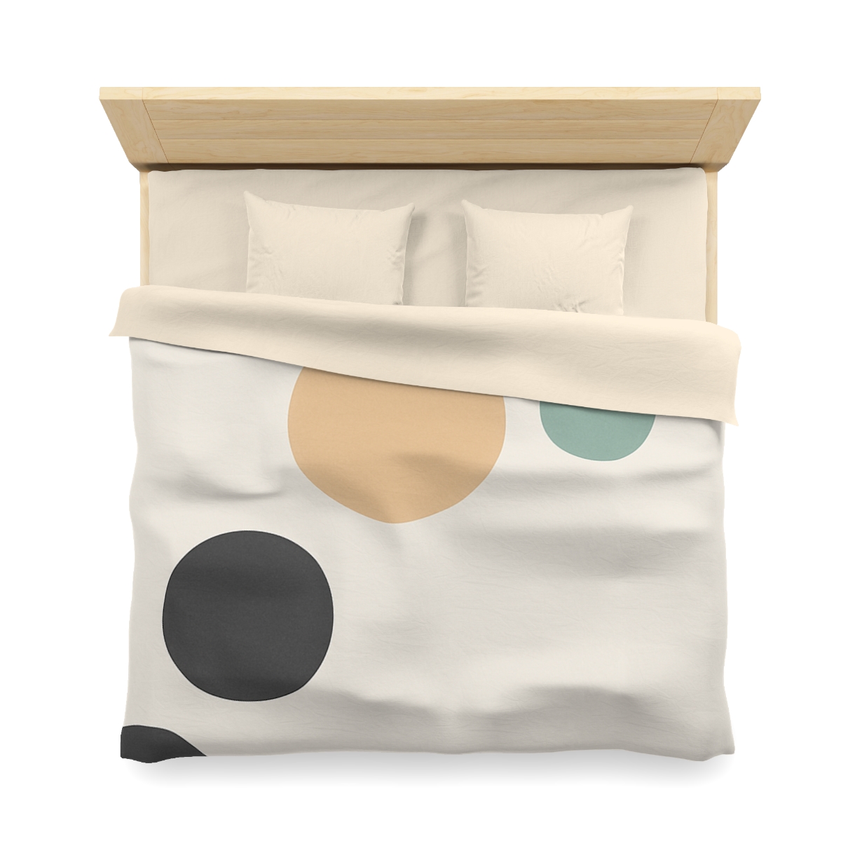 Diagonal Cluster Of Five Circles soft comforter duvets