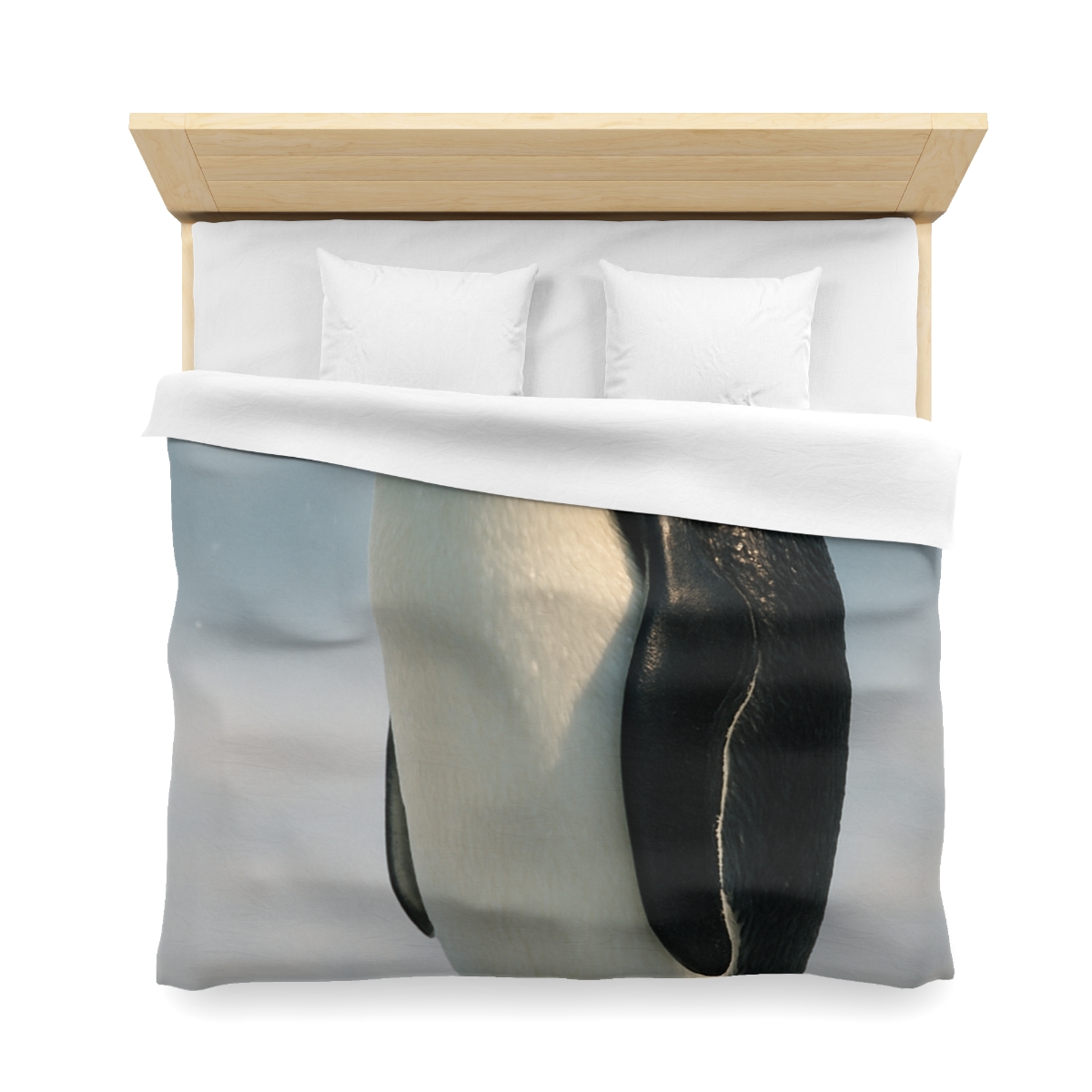 Aurora Drift Emperor Penguin warm winter duvets