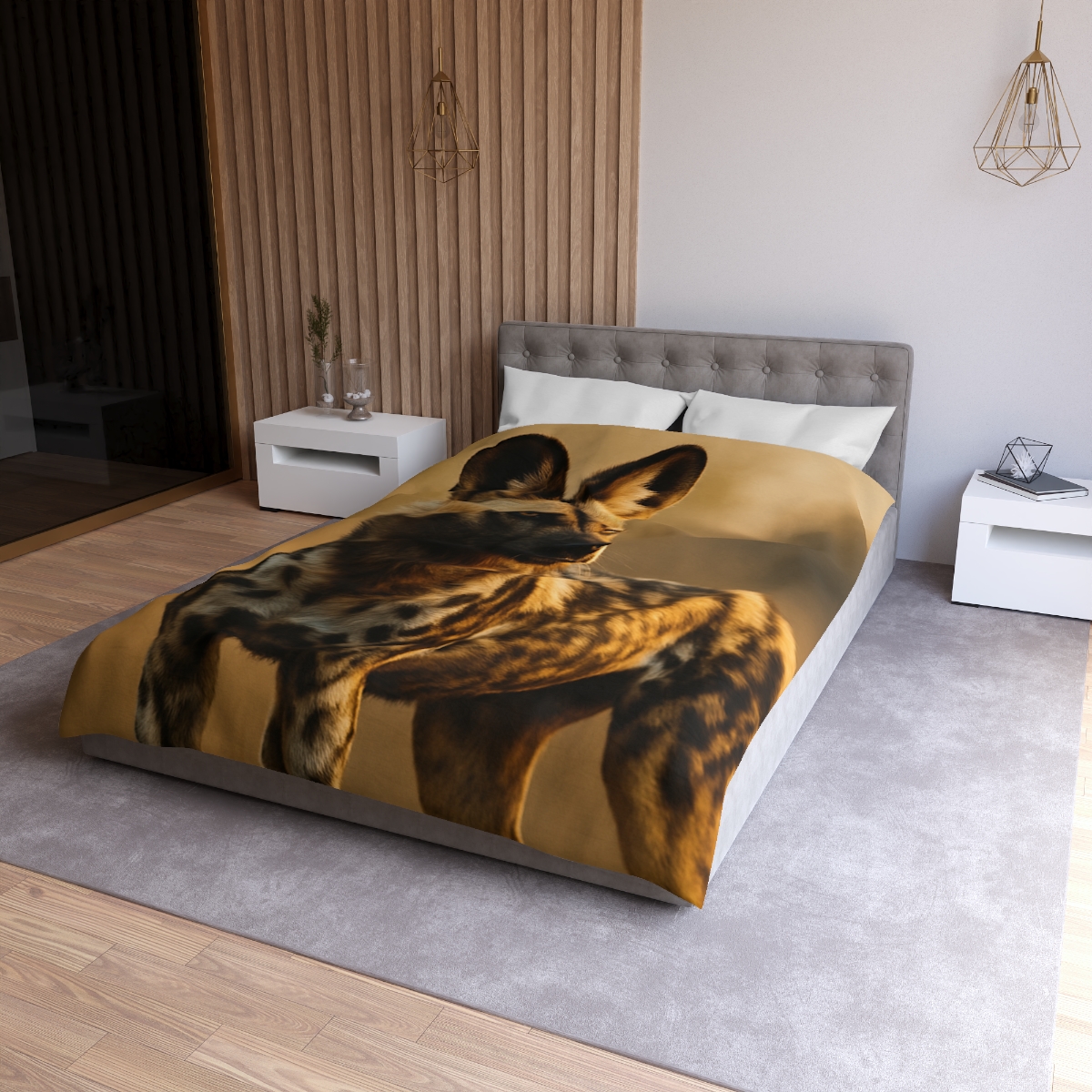 Ember Patrol African Wild Dog duvets for gifts