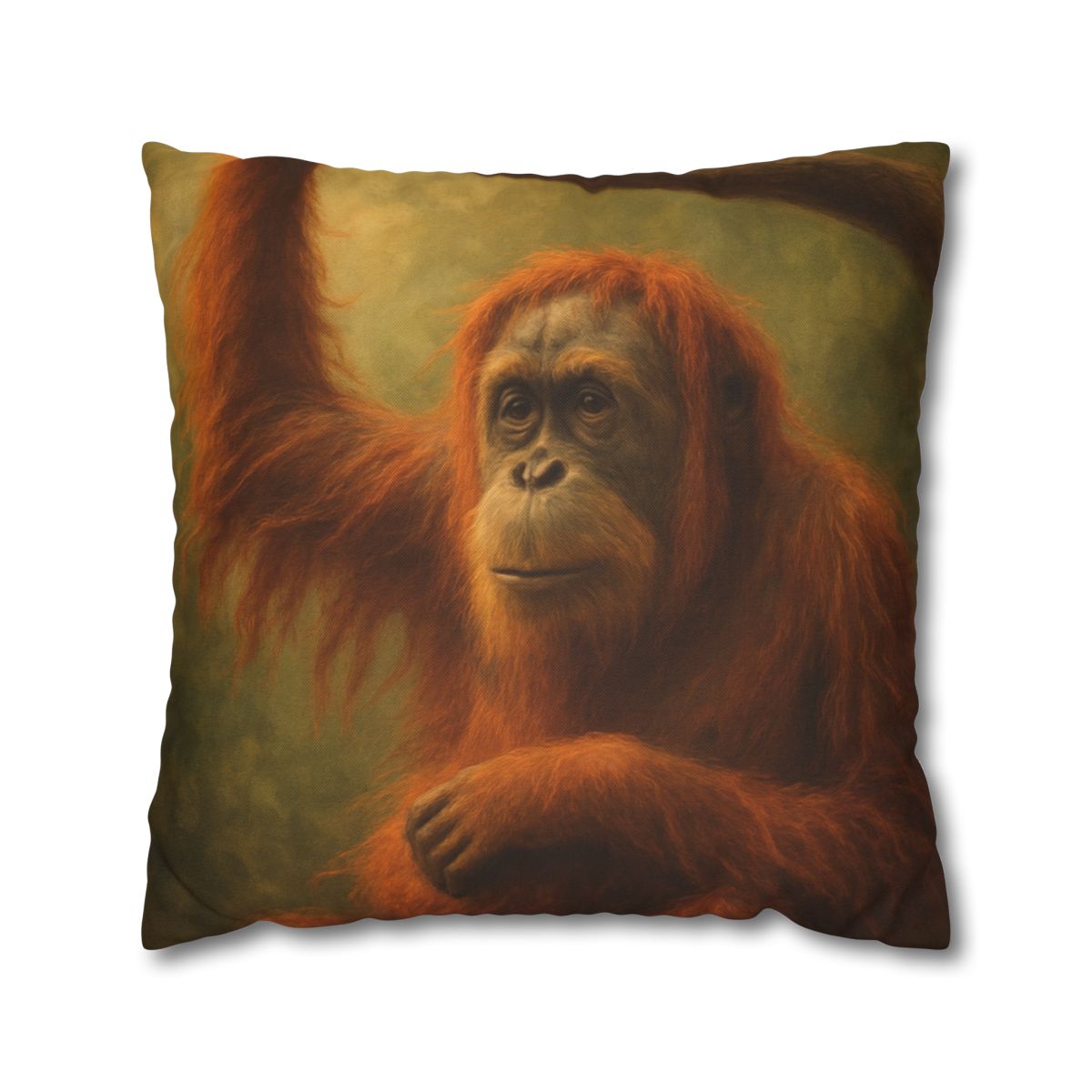 Canopy Sage Orangutan stylish decorative pillowcases