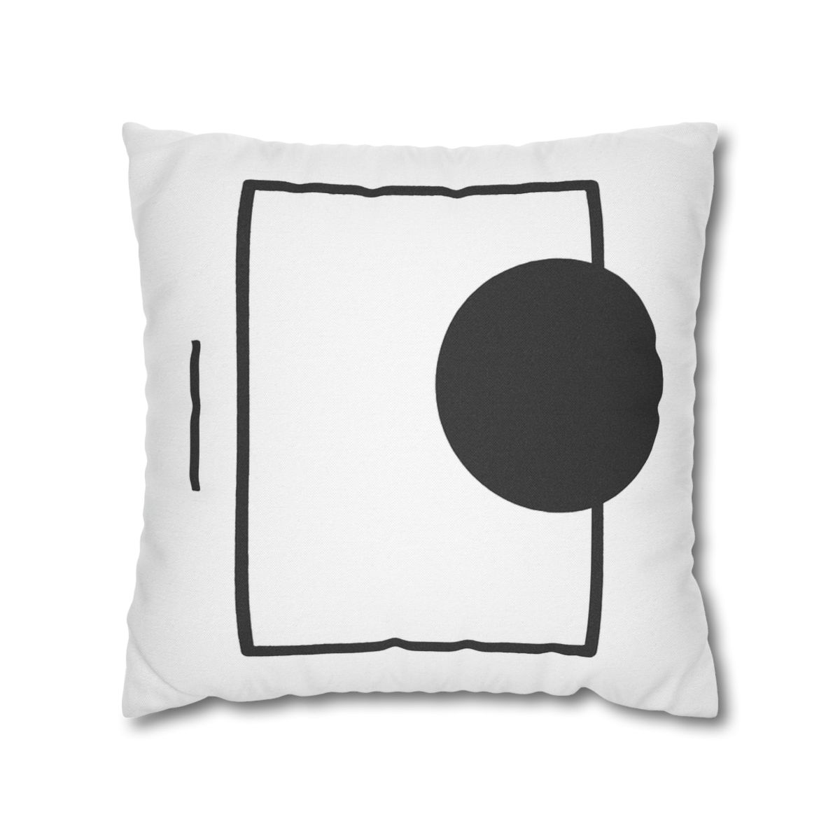 Minimal Eclipse Frame Trio custom pillow cases