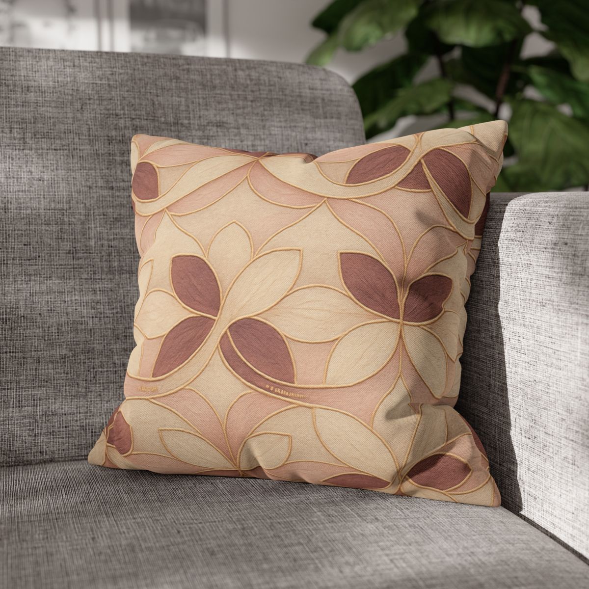 Petal Ribbon Mosaic unique gift pillow cases