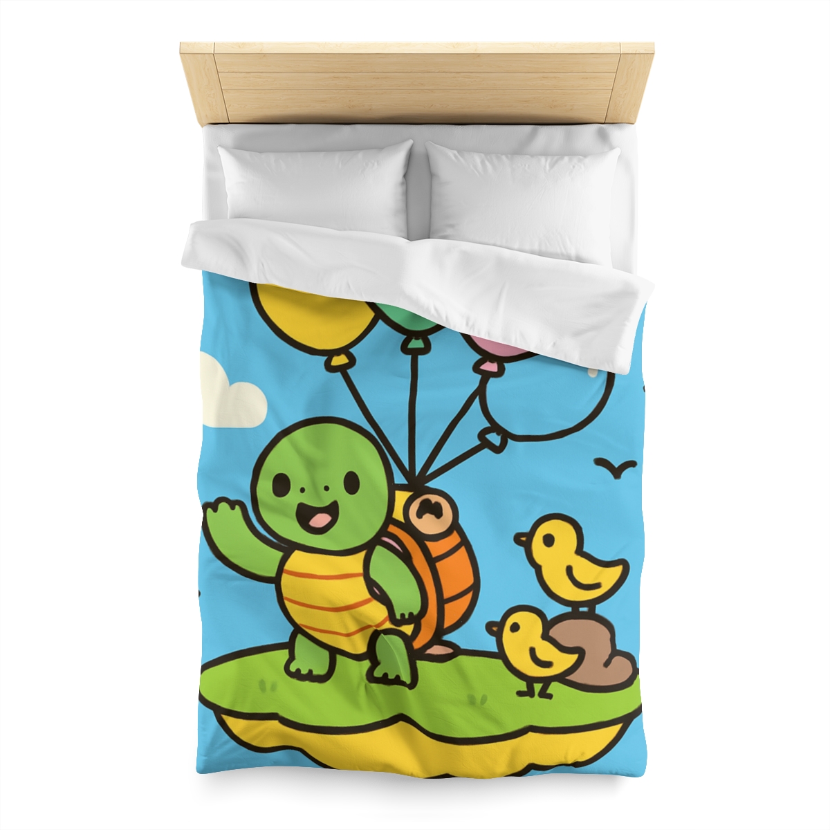 Balloon Island Adventure stylish duvet covers
