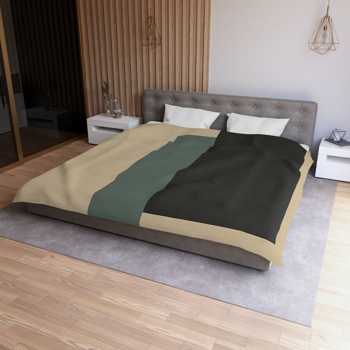 Offset Rectangle Pause stylish duvet covers