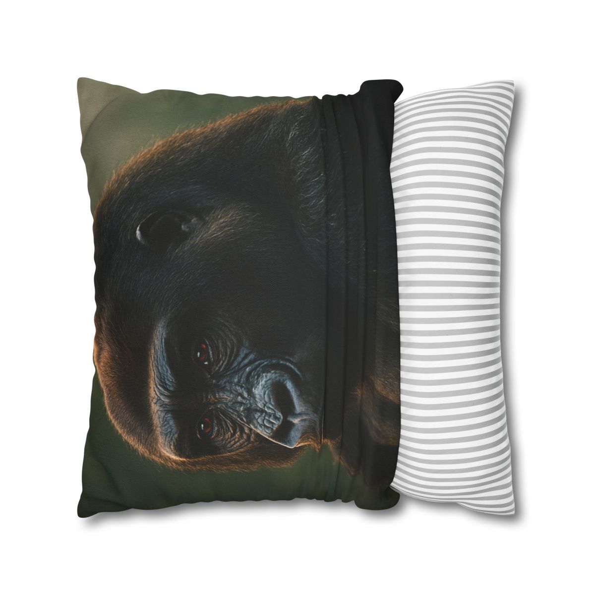 Silent Guardian Mountain Gorilla designer print pillow cases