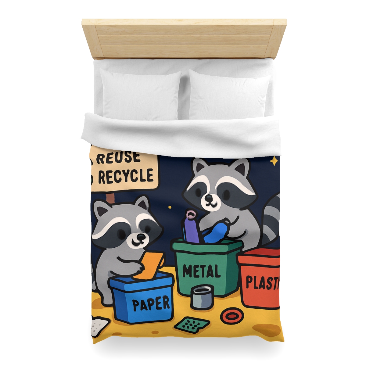 Comet Tail Recycling Rangers duvets for gifts