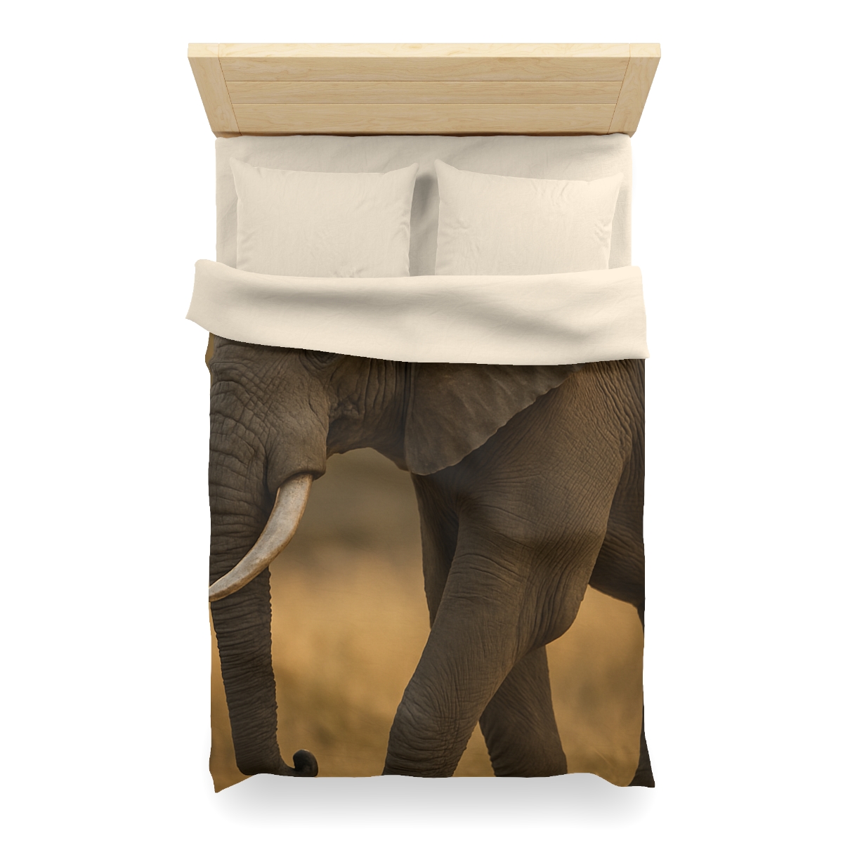 Savannah Sentinel Elephant soft comforter duvets