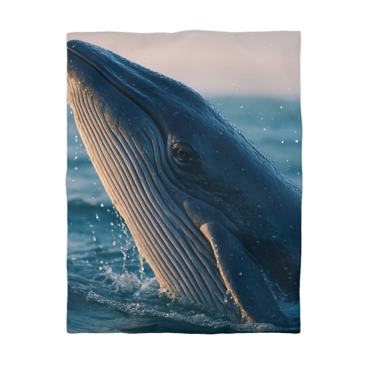 Ocean Song Blue Whale soft comforter duvets