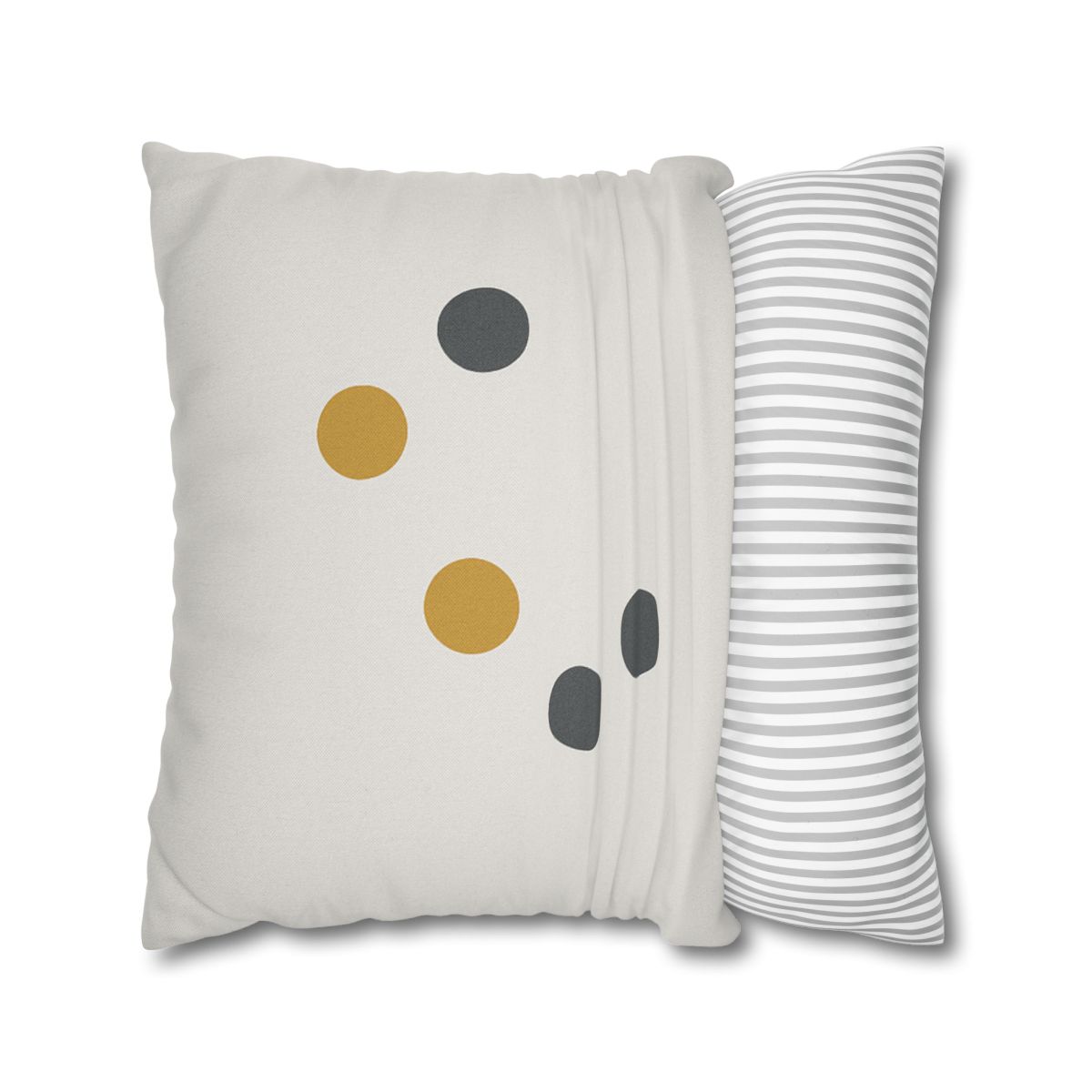 Asymmetric Dot Cluster designer print pillow cases