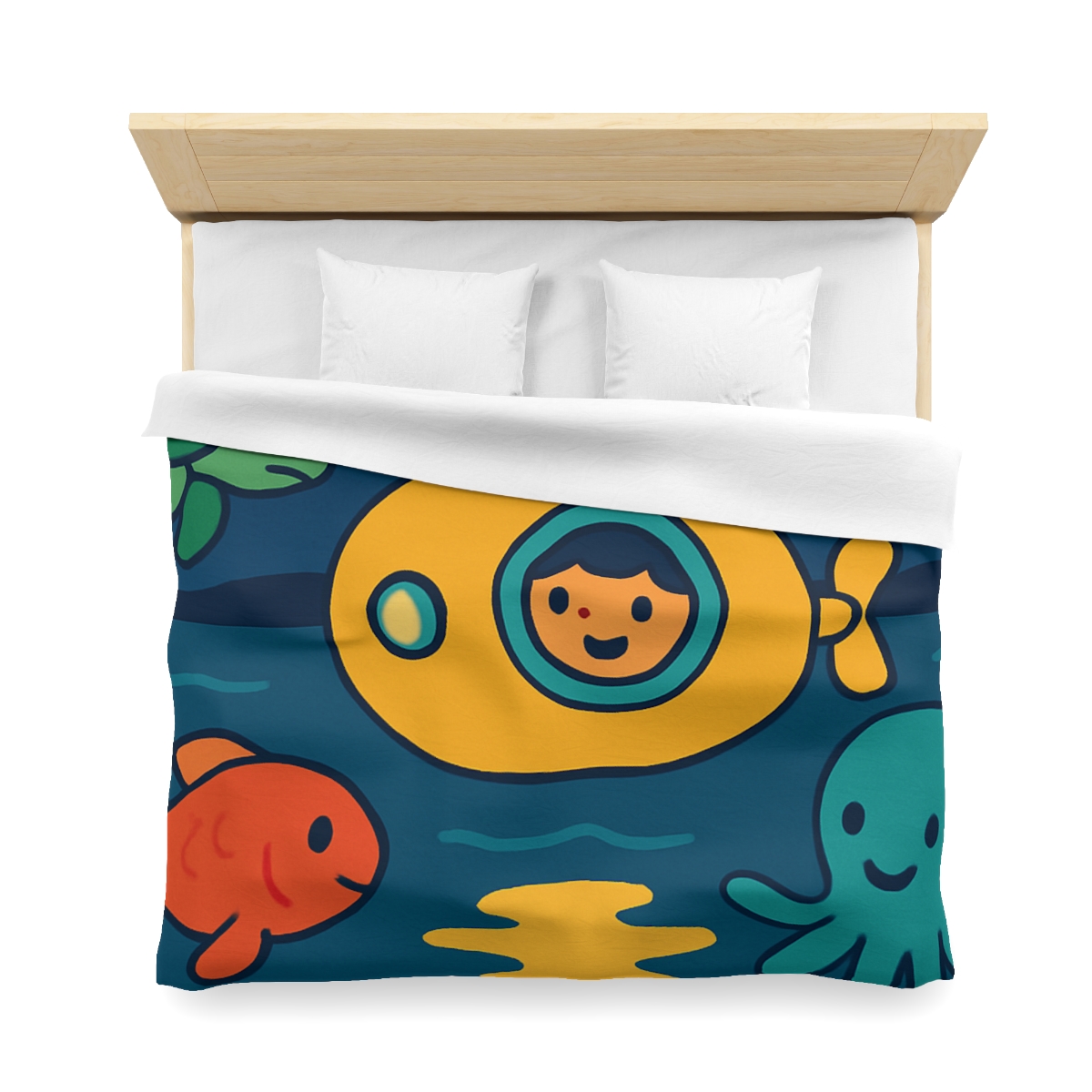 Starry Ocean Explorers stylish duvet covers