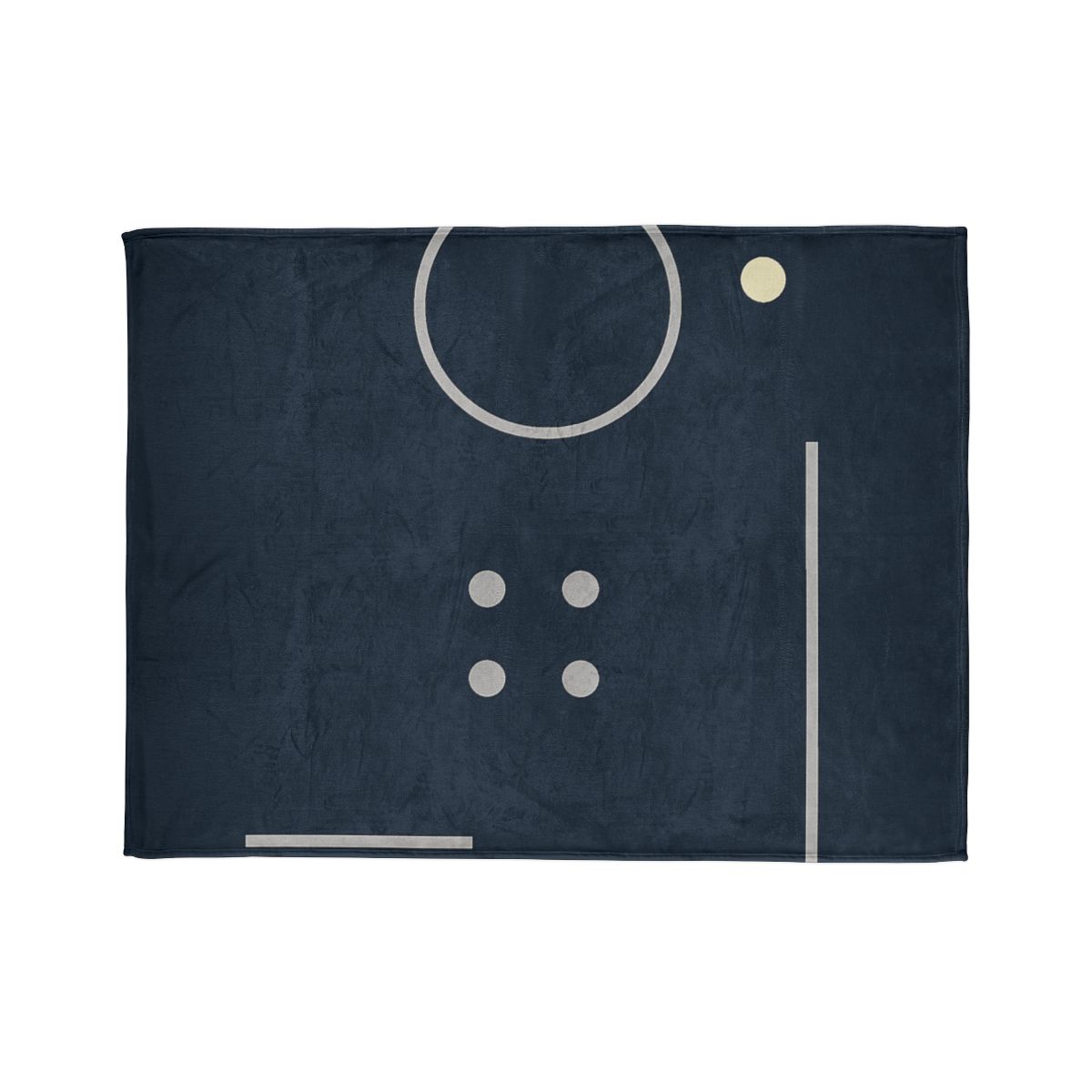 Ring With Missing Dot Cluster trendy patterned blankets