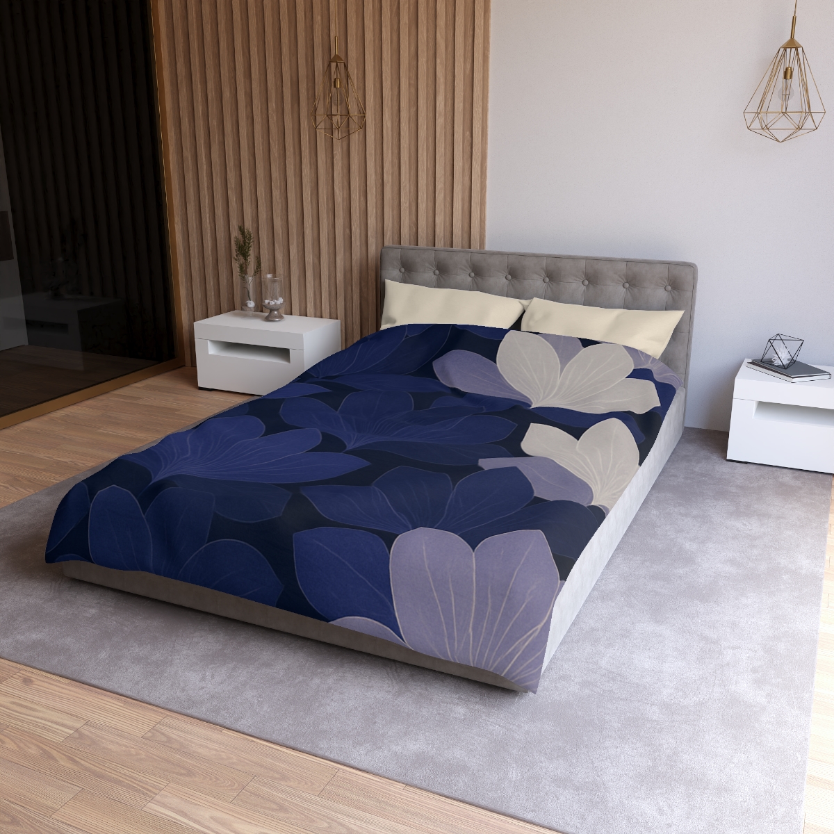 Petal Shadow Tessellation unique patterned duvets