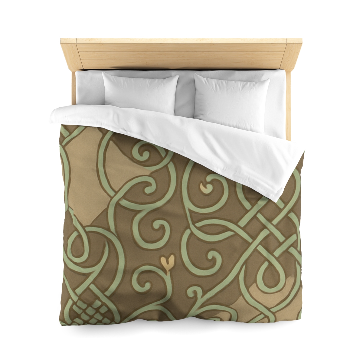 Vine Lattice Mosaic designer printed duvets