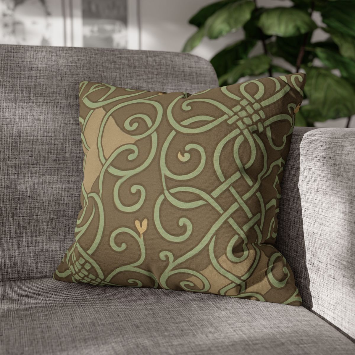 Vine Lattice Mosaic personalized pillow covers