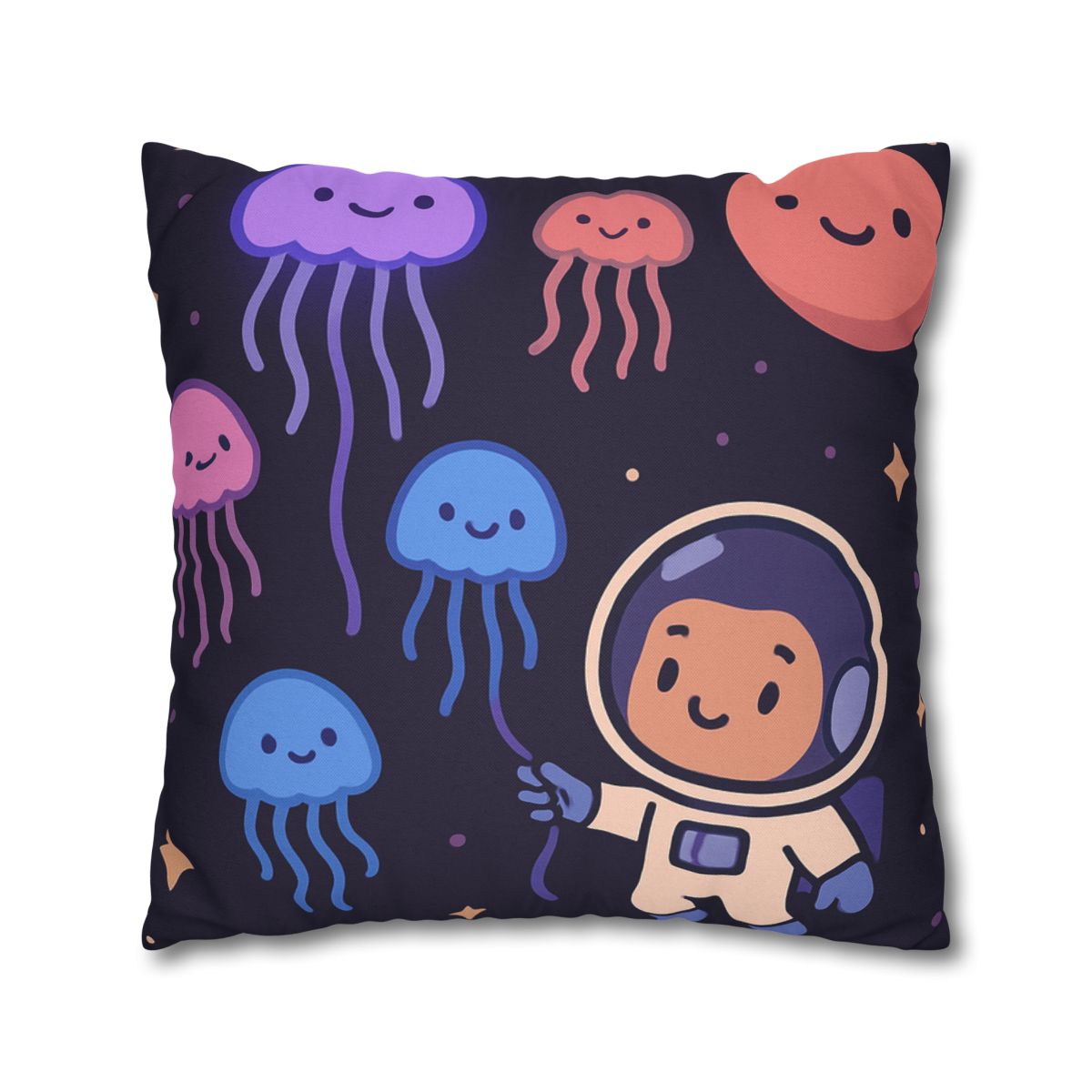 Galaxy Garden Of Floating Jellyfish comfortable bedding pillow covers
