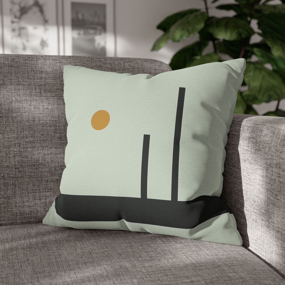 Low Horizon Bar And Twin Posts unique gift pillow cases