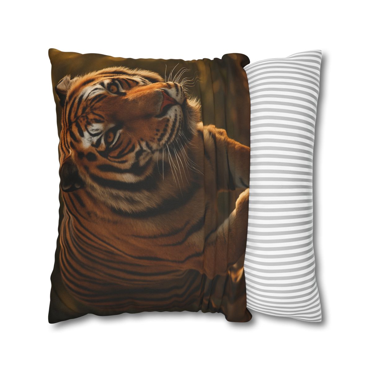Forest Stalker Bengal Tiger soft cotton pillow cases