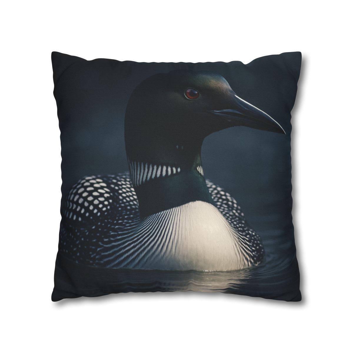 Moonlit Chorus Common Loon unique gift pillow cases