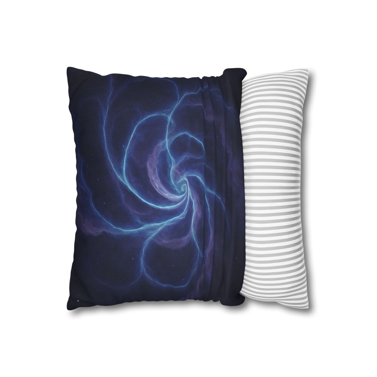 Nebula Spiral Lattice personalized pillow covers