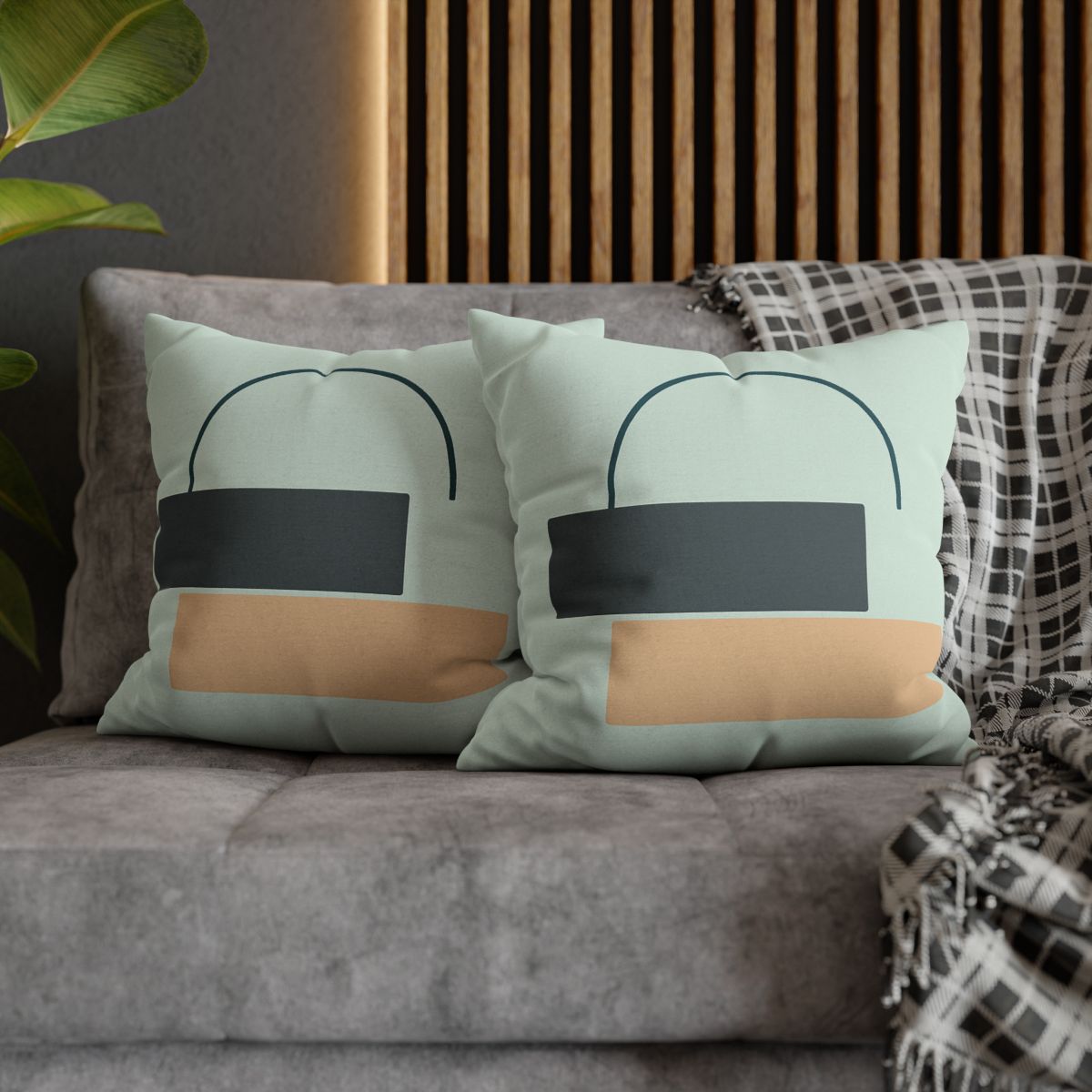 Stepped Arc And Twin Slabs unique gift pillow cases