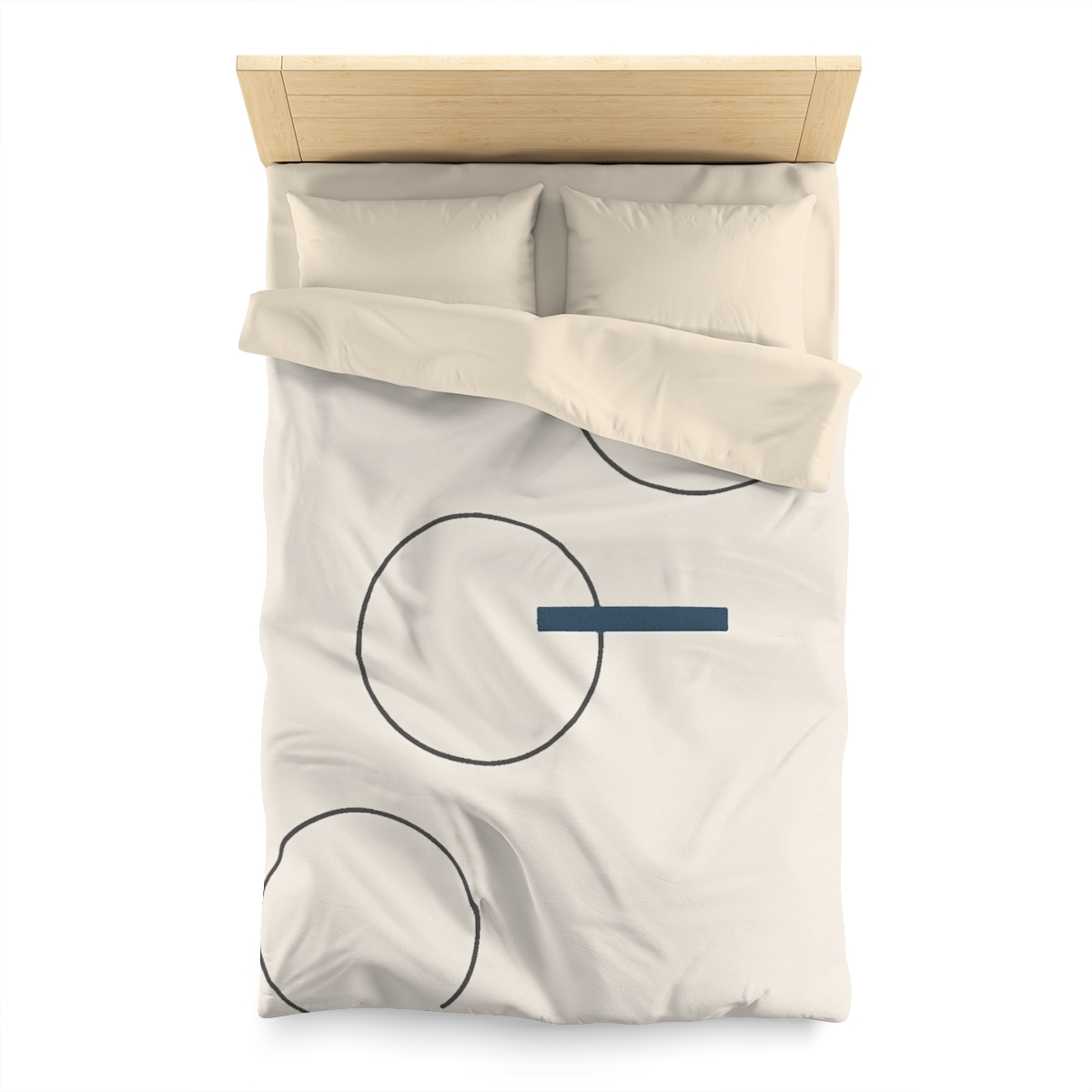 Orbit Gap Triptych custom duvets