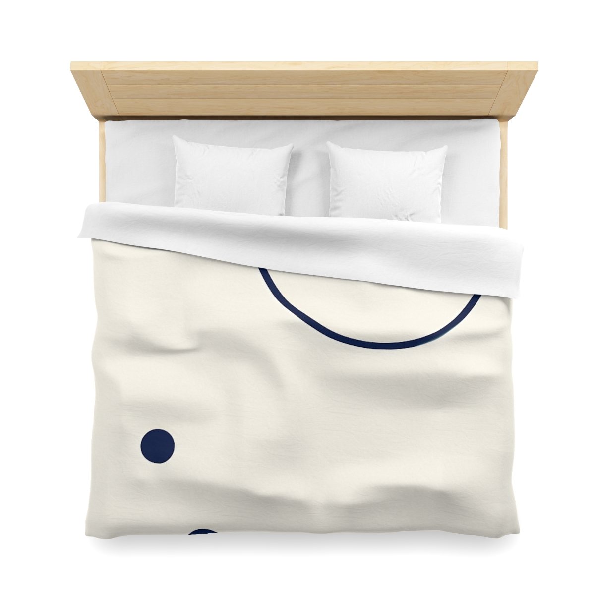 Orbiting Arc And Twin Dots soft comforter duvets