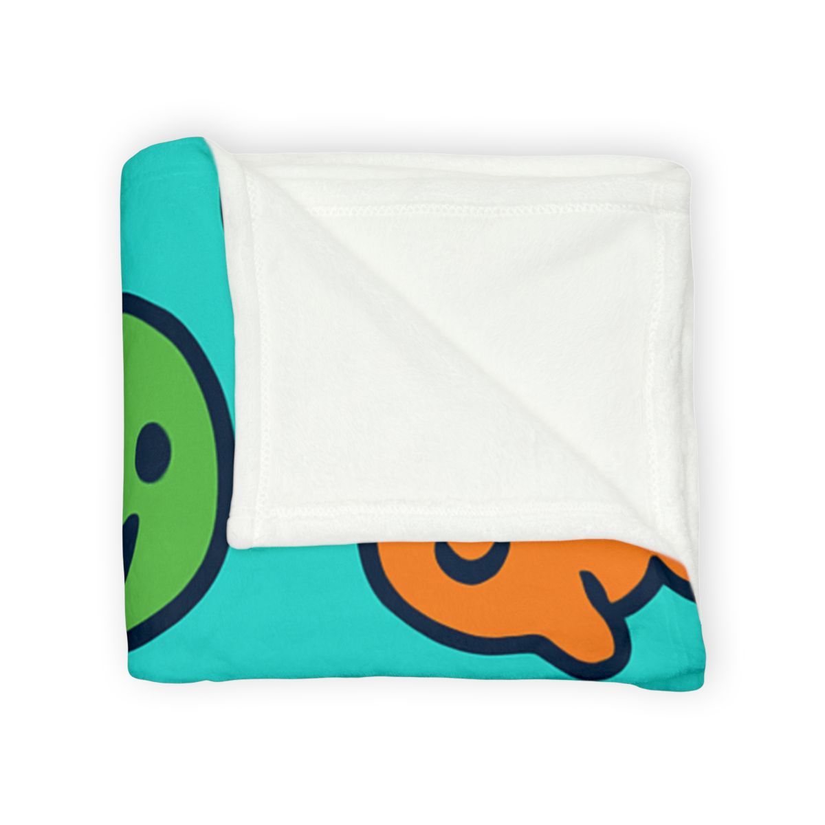 Coral Reef Clean Up Crew custom blankets