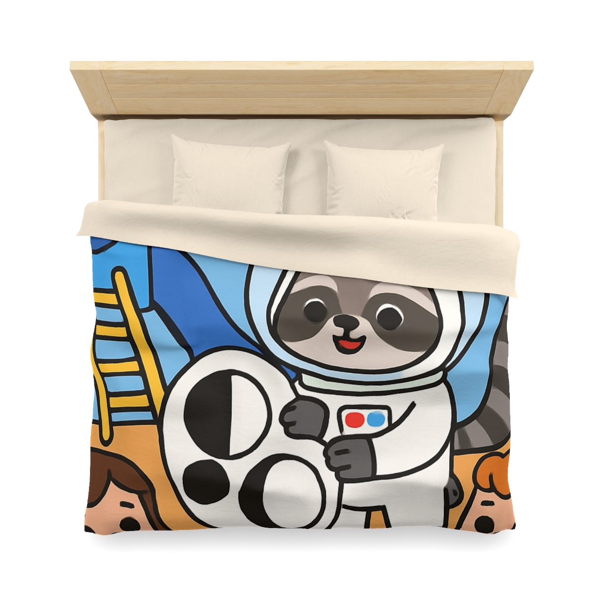 Moon Phase Playground Parade soft comforter duvets