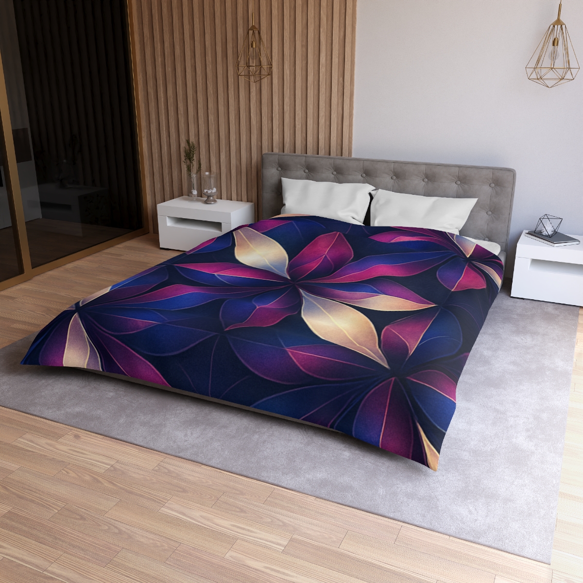 Petal Prism Tessellation unique patterned duvets