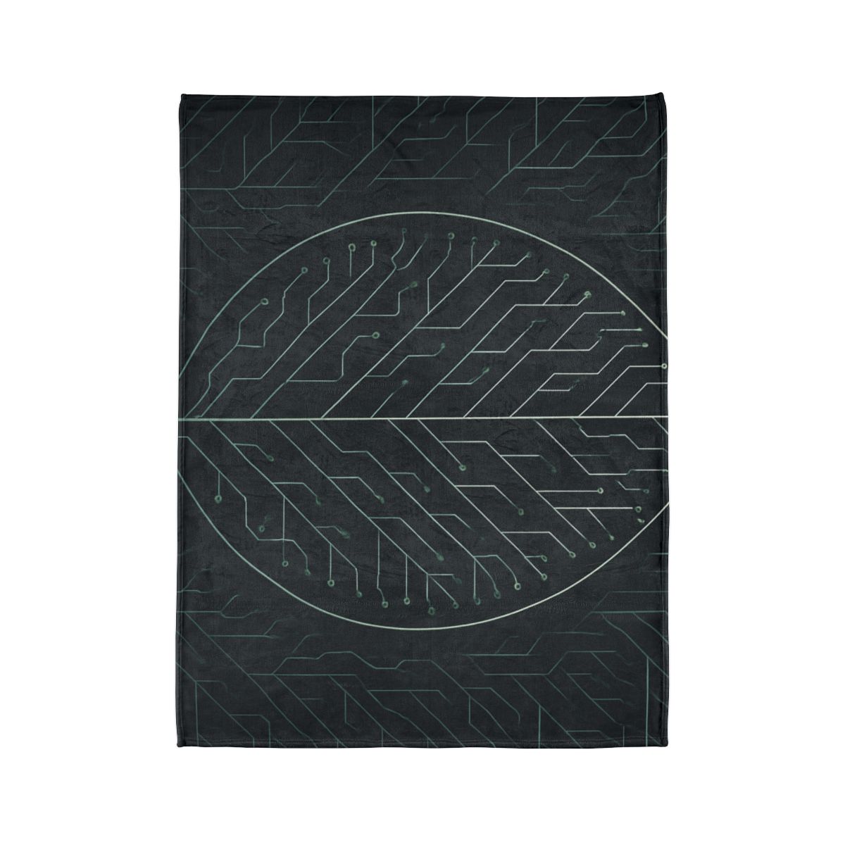 Leaf Vein Circuitry warm winter blankets