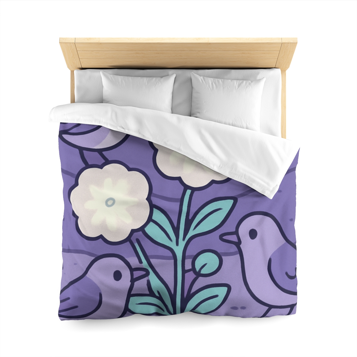 Moon Garden Nightingales stylish duvet covers