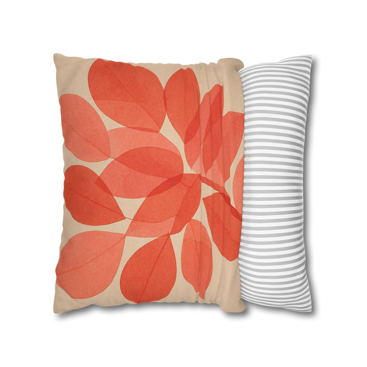 Petal Mosaic Overlay designer print pillow cases