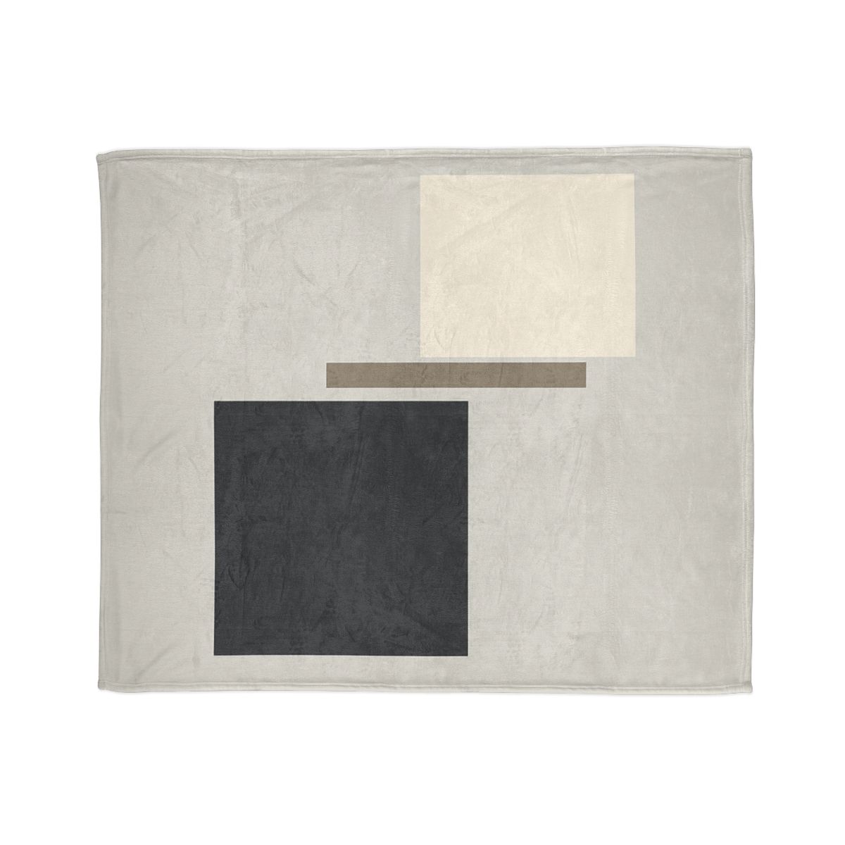 Offset Rectangle Pause warm winter blankets