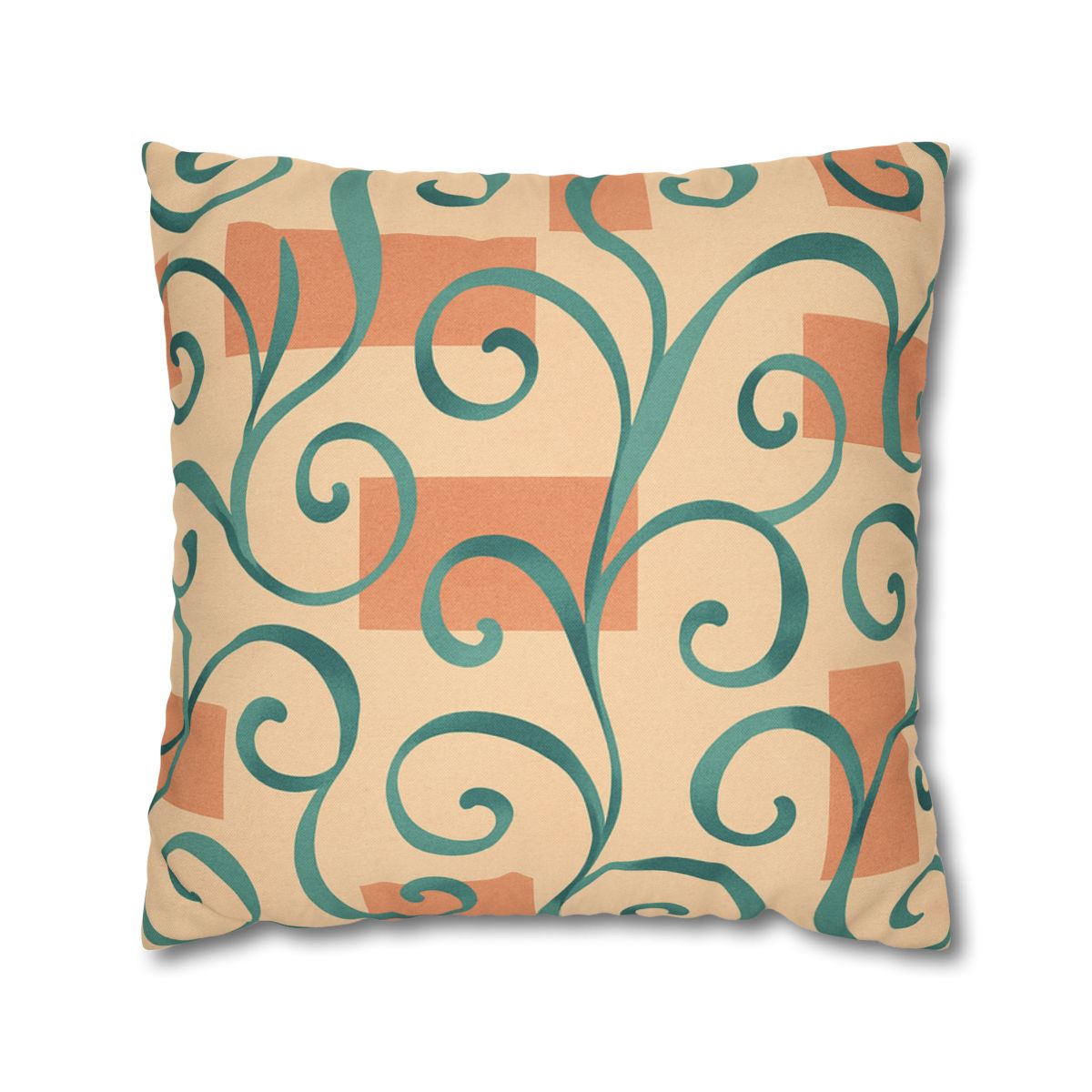 Tendril Ribbon Grid comfortable bedding pillow covers