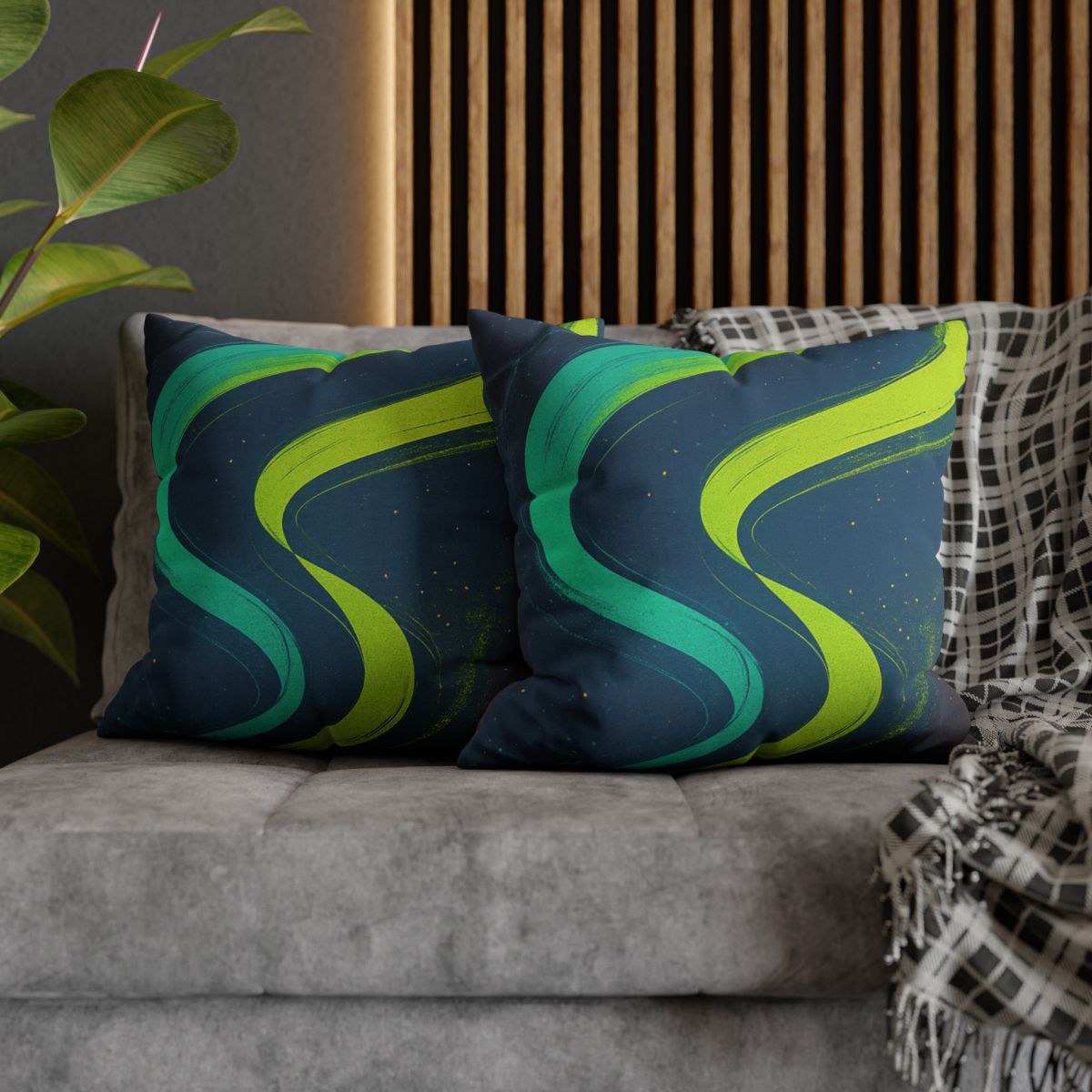 Auroral Dust Ribbon personalized pillow covers