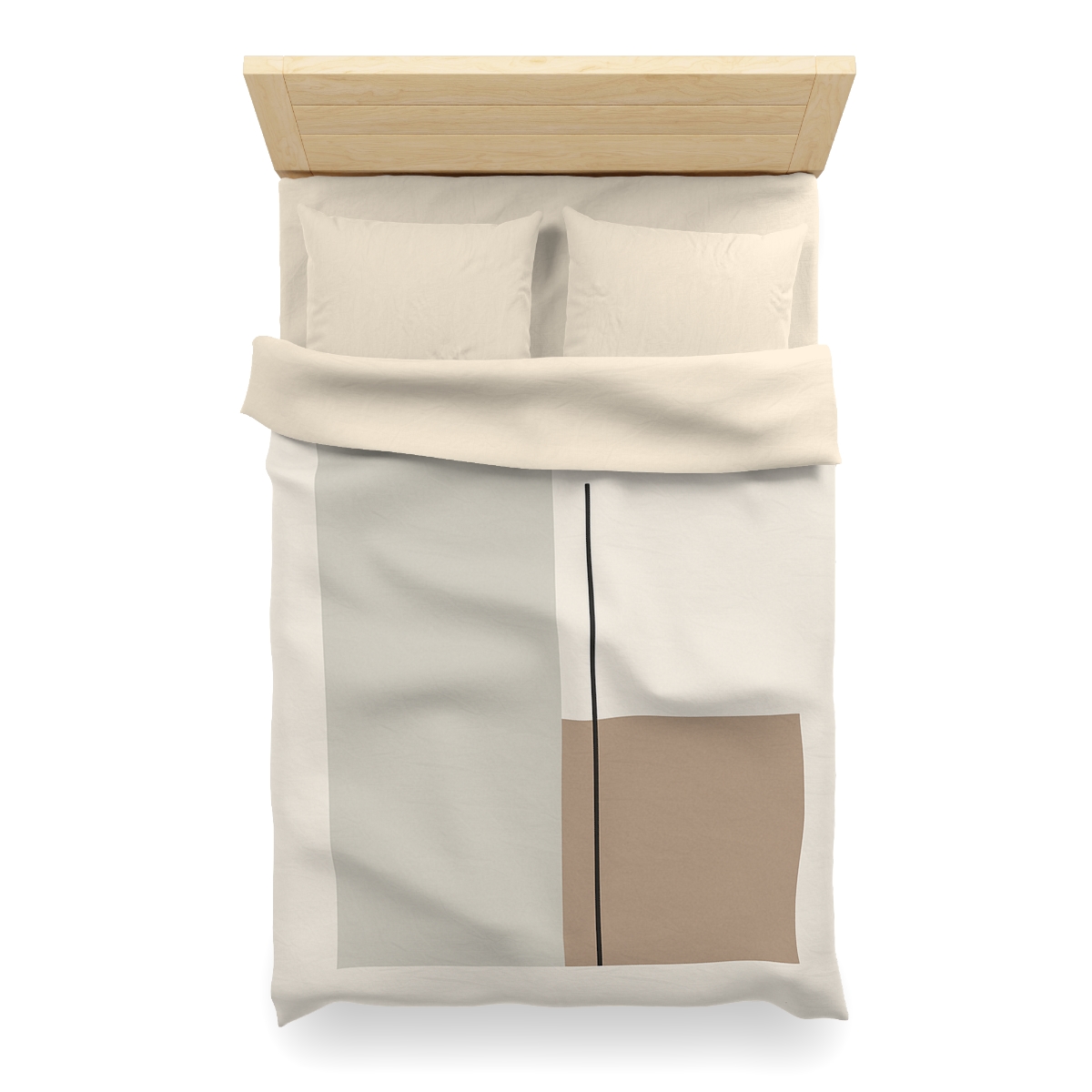 Offset Rectangle Pair With Line duvets for gifts