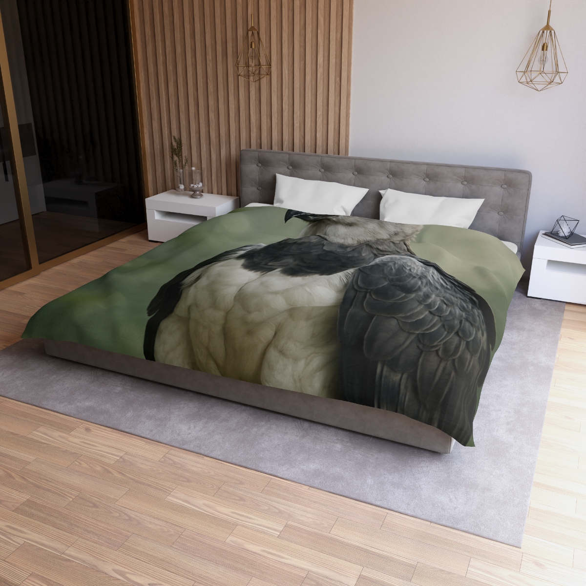 Stormlight Sentinel Harpy Eagle unique patterned duvets