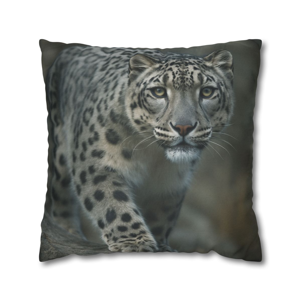 Starlit Sprint Snow Leopard comfortable bedding pillow covers