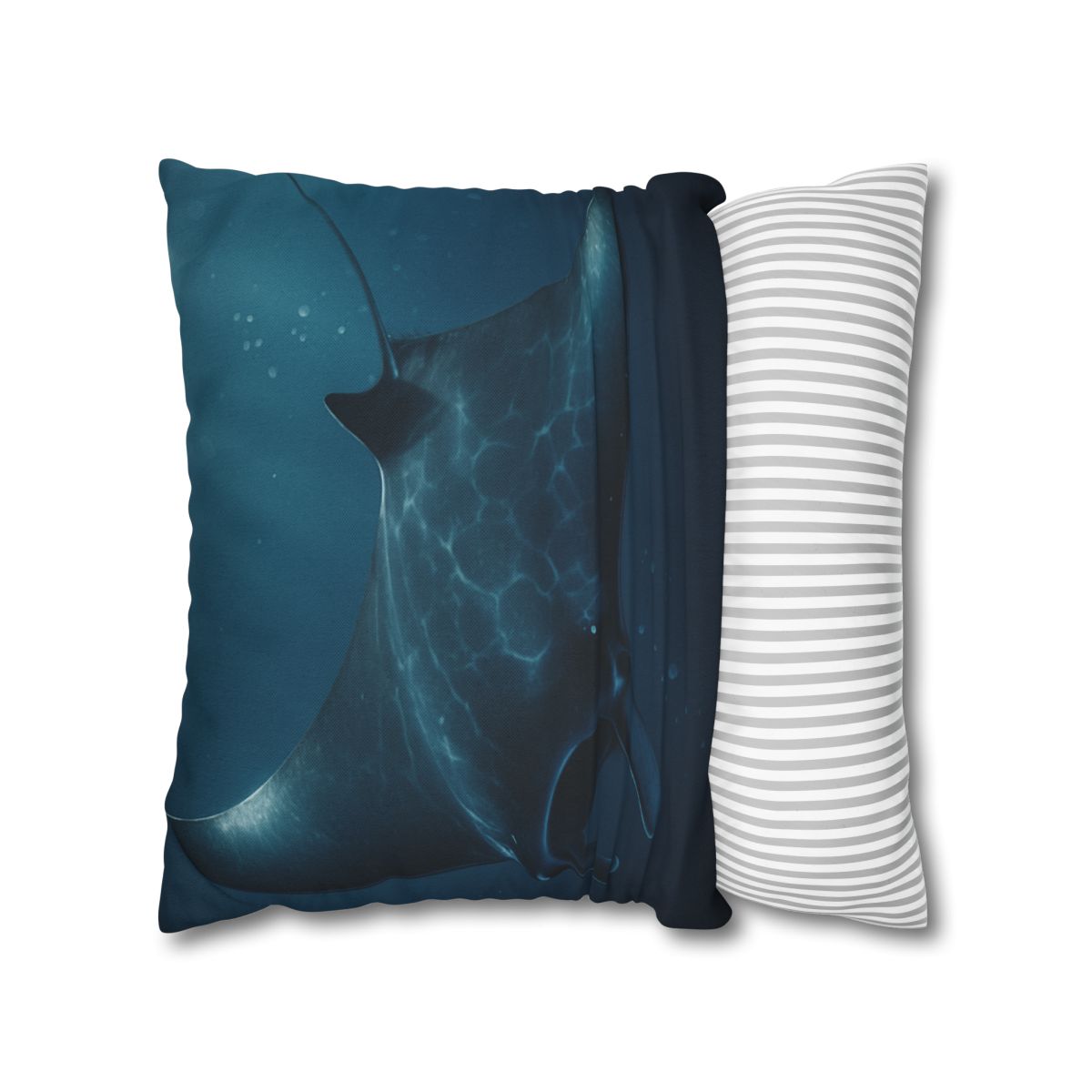Starlit Surge Manta Ray unique gift pillow cases