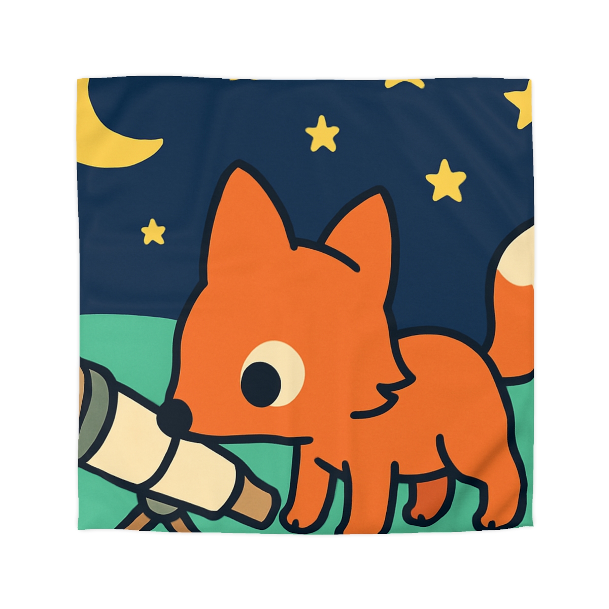 Starlight Safari Fox stylish duvet covers