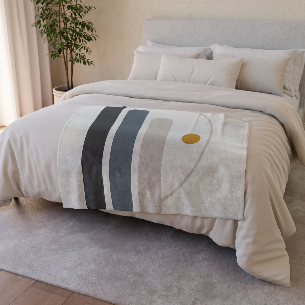 Offset Column And Quiet Arc personalized cozy blankets