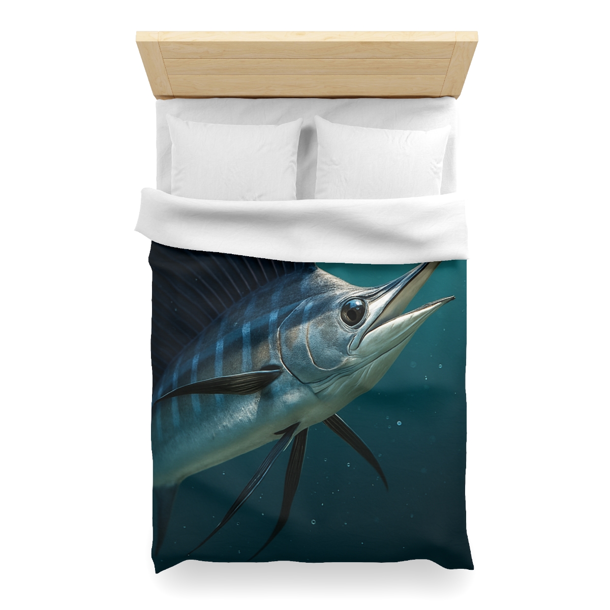 Nebula Flash Sailfish personalized bedding duvets