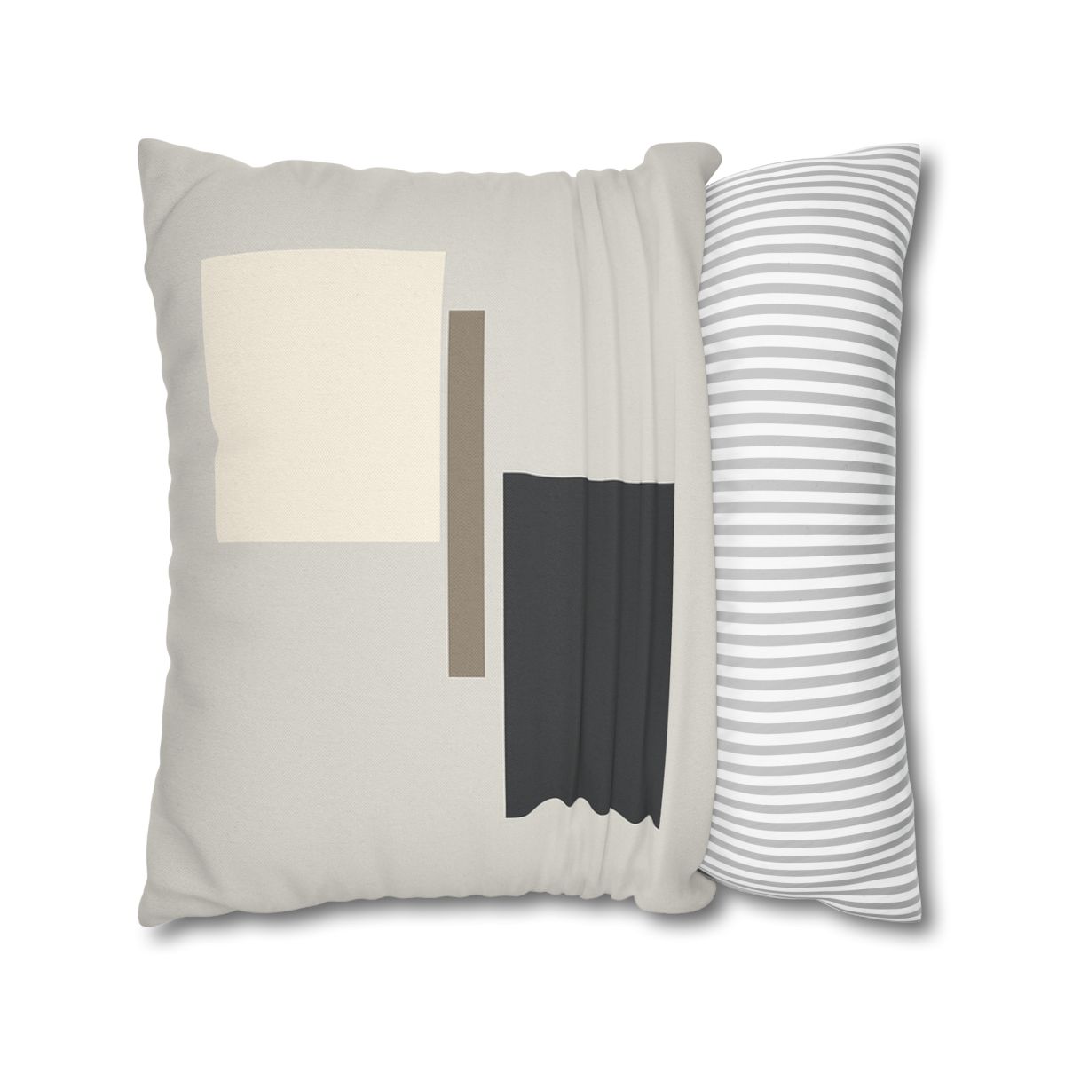Offset Rectangle Pause custom pillow cases