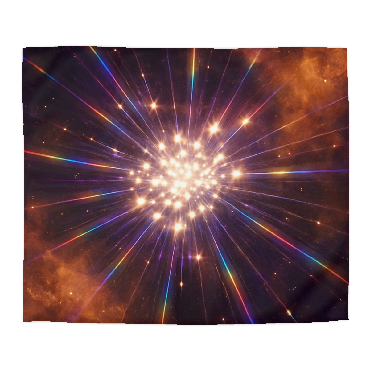 Starburst Cluster Mosaic unique patterned duvets