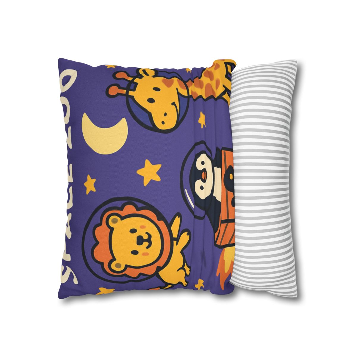 Starry Space Zoo custom pillow cases