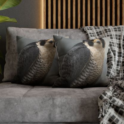 Starlit Focus Peregrine Falcon comfortable bedding pillow covers