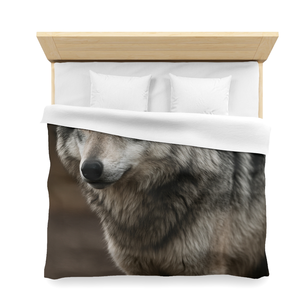 Silver Gaze Gray Wolf duvets for gifts