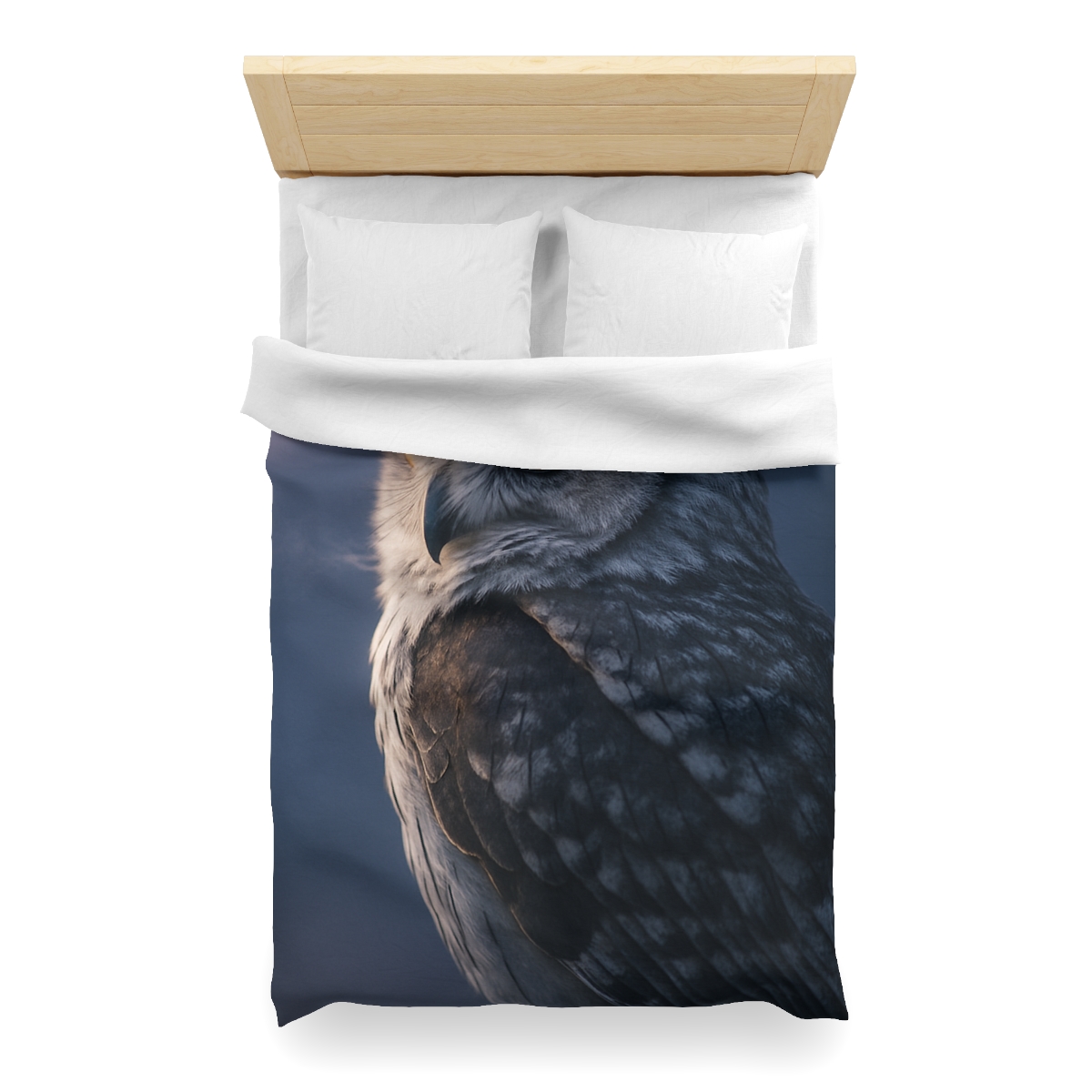 Twilight Watcher Snowy Owl duvets for gifts
