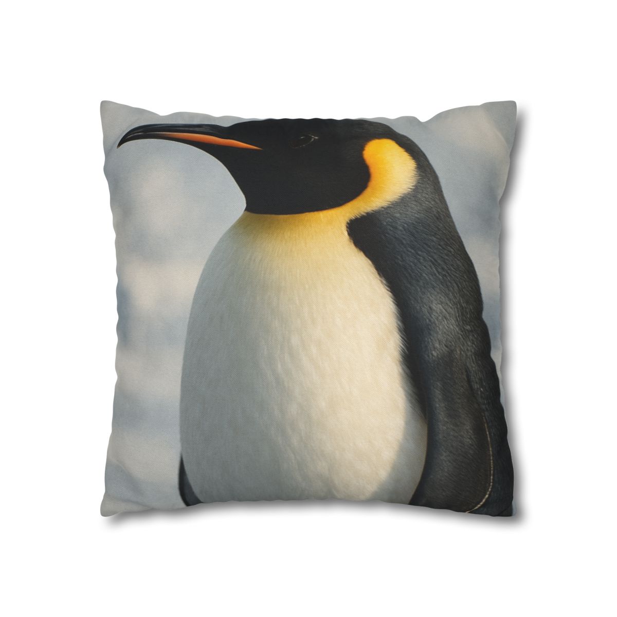 Aurora Drift Emperor Penguin comfortable bedding pillow covers