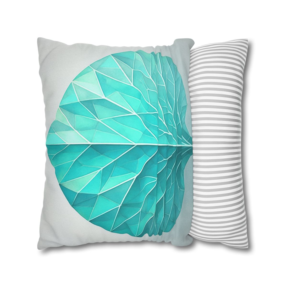 Leaf Vein Prism Fan trendy patterned pillow cases
